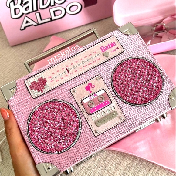 Barbie Rhinestone Stereo Crossbody Bag - Picture 1 of 13